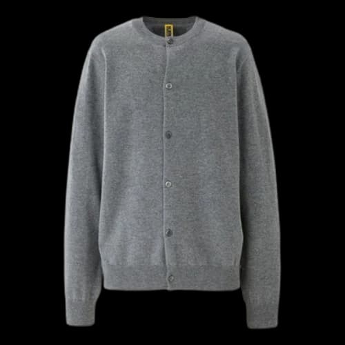 Onitsuka Tiger Knit Cardigan 'Heather Grey'