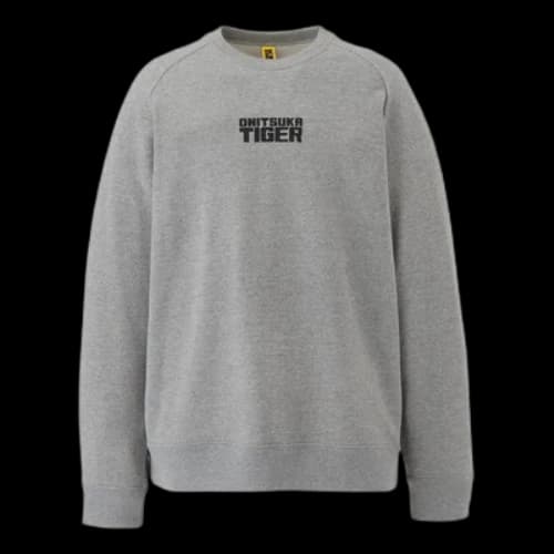 Onitsuka Tiger Crewneck Sweatshirt 'Heather Grey'