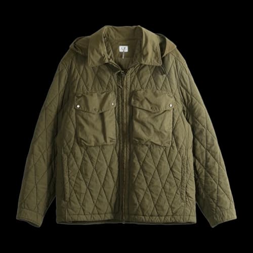 C.P. Company GD Liner Mixed Goggle Jacket 'Ivy Green'