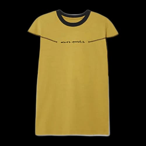 ASICS Novalis Bixance Short Sleeve Top 'Medallion Yellow Obsidian Black'