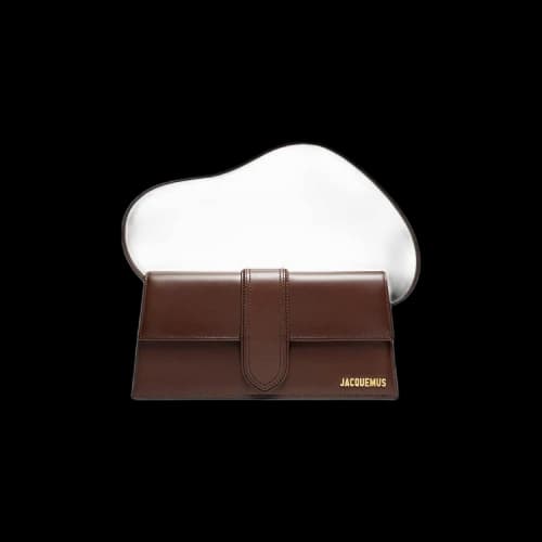 Jacquemus Le Bambino Long Flap Bag Brown