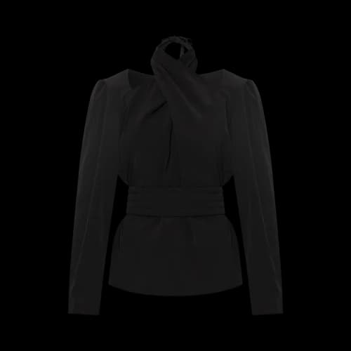 Dries Van Noten Cevanya Shirt 'Black'