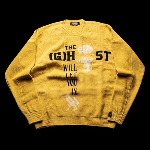 Raf Simons Ghost Oversized Knit 'Yellow'