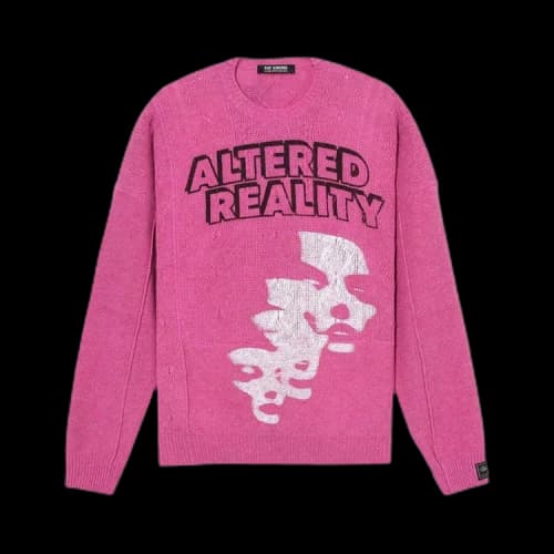 Raf Simons Altered Reality Oversized Knit 'Violet'