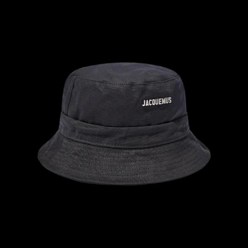 Jacquemus Le Bob Gadjo Bucket Hat 'Black'
