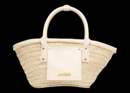 Jacquemus Basket Bag Le Petit Panier Soli Ivory