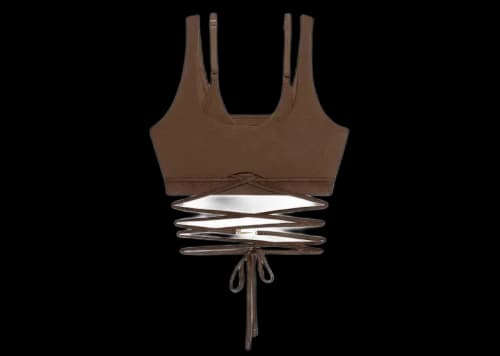 Jacquemus x Nike La Brassiere Brown