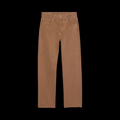Jacquemus Straight Jeans 'Camel/Beige'