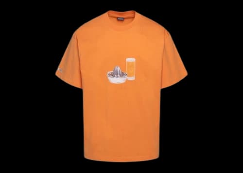 Jacquemus Le T-Shirt Succo Orange Juice T-Shirt Orange