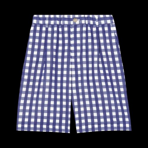 Jacquemus Le Short Gelati 'Navy Checks'
