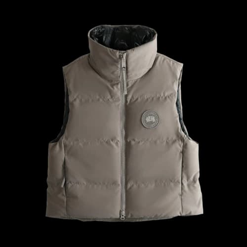 Canada Goose Grandview Cropped Vest 'Taupe Grey'