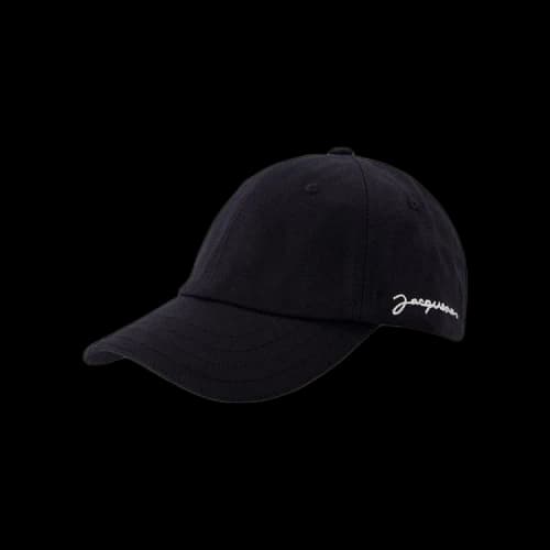 Jacquemus La Casquette Signature Baseball Cap 'Black'