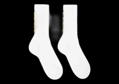 Jacquemus Les Chaussettes Biancu Socks Multi White