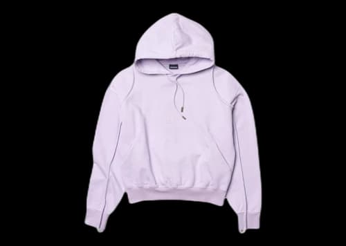 Jacquemus Le Sweatshirt Camargue Clay Logo Hoodie Lilac