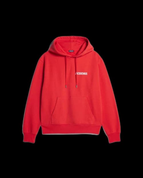 Jacquemus Le Sweatshirt Jacquemus Hoodie Red