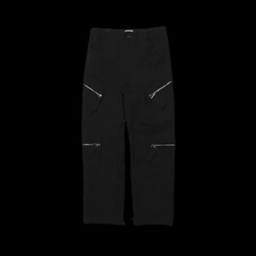 Jacquemus Le Cargo Marrone Zipped Cargo Pants 'Black'