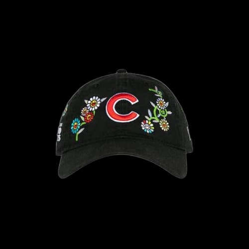 New Era x Takashi Murakami x MLB World Tour Tokyo Series 2025 New Era 9TWENTY Cubs Strapback Hat 'Black'