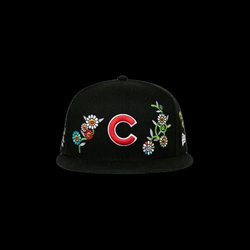 New Era x Takashi Murakami x MLB World Tour Tokyo Series 2025 New Era 59FIFTY Cubs Fitted Hat 'Black'