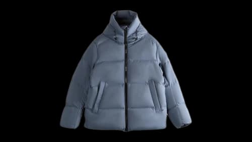 Canada Goose Crofton Puffer Matte Coat Ozone Blue