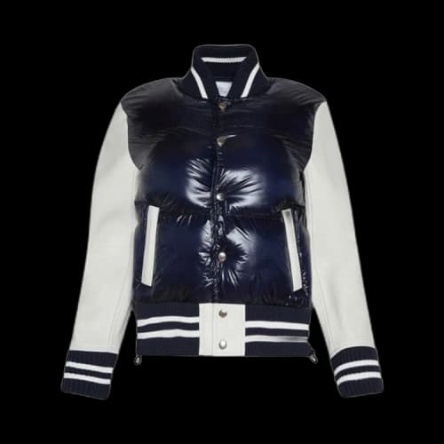 Sacai Padded Jacket 'Navy/Off White'