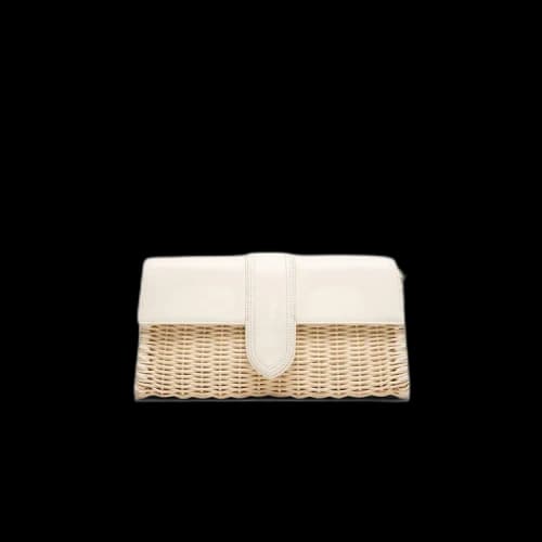 Jacquemus Le Bambino Long Osier 'Ivory'