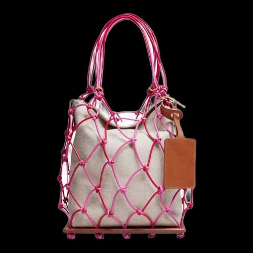 Jacquemus Le Petit Filet Pralu 'Dark Pink'