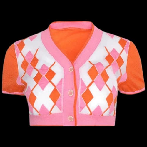 Jacquemus Le Cardigan Toledo Court 'Orange'