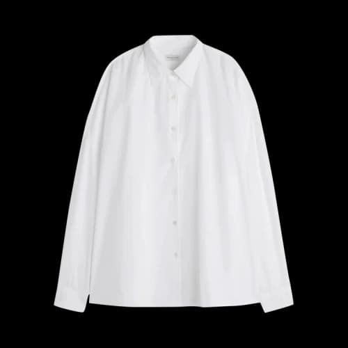 Dries Van Noten Poplin Shirt 'White'