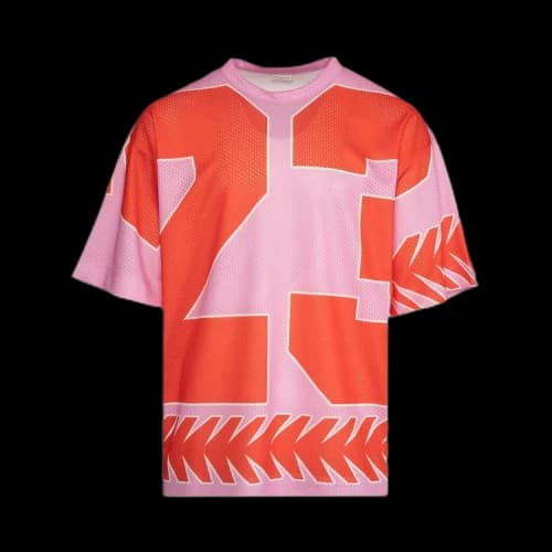Dries Van Noten Hein Printed T-Shirt 'Pink'