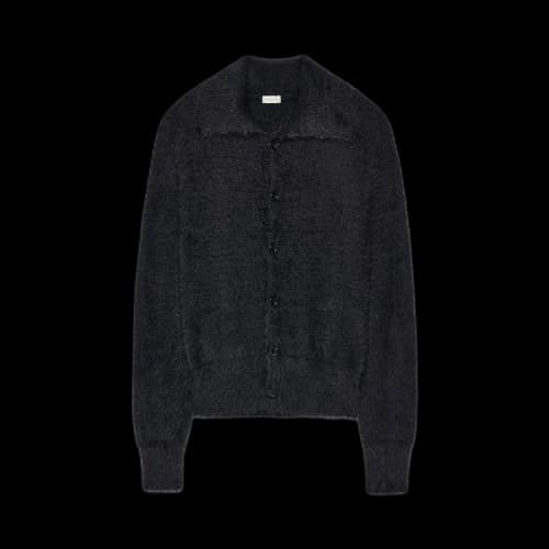 Dries Van Noten Collared Cardigan 'Black'