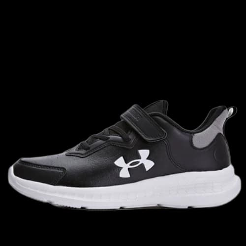 (GS) Under Armour Sport Sneakers 'Black White'