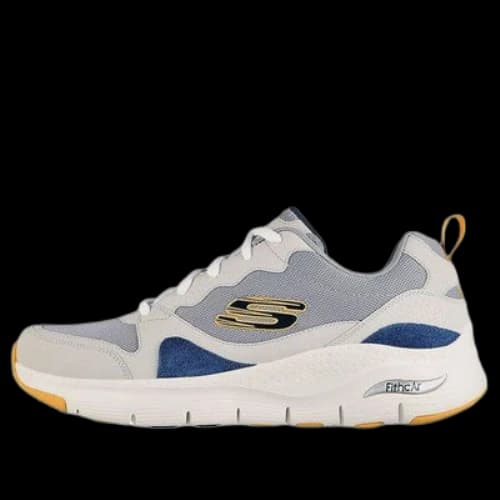 Skechers Arch Fit Sport 'White Gray Yellow'