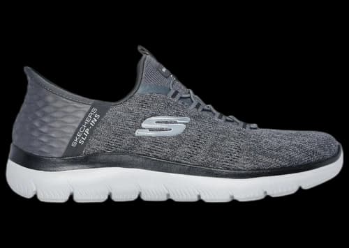 Skechers Slip-ins Summits Key Pace Charcoal Black