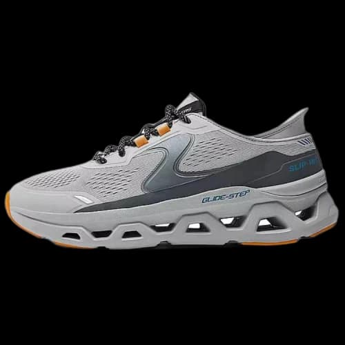 Skechers Glide Step Altus Comfortable And Breathable Cushioning Low top Running Shoes Men's Gray
