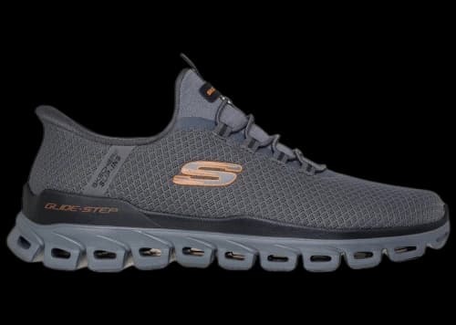 Skechers Slip-ins Glide-Step Noxus Charcoal Orange