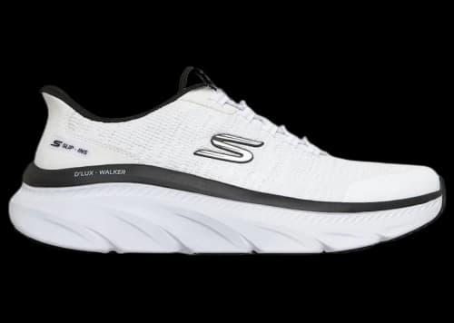 Skechers Slip-ins Relaxed Fit D'Lux Walker 3.0 Drevven White Black