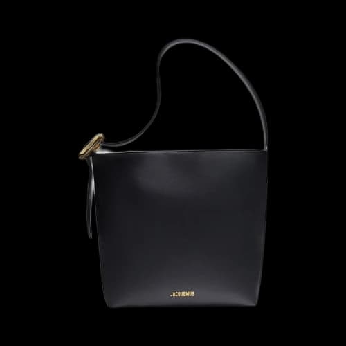 Jacquemus Le Regalo Leather Tote Bag 'Black'