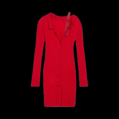 Jacquemus La Robe Maille Colin 'Red'