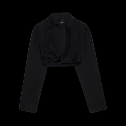 Jacquemus La Chemise Bahia Courte 'Black'
