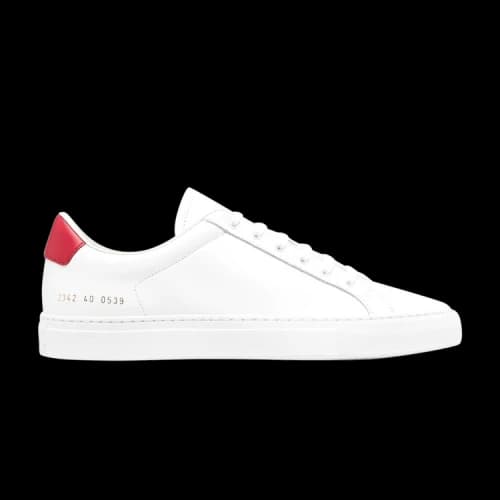 Common Projects Retro Low 'White Red'