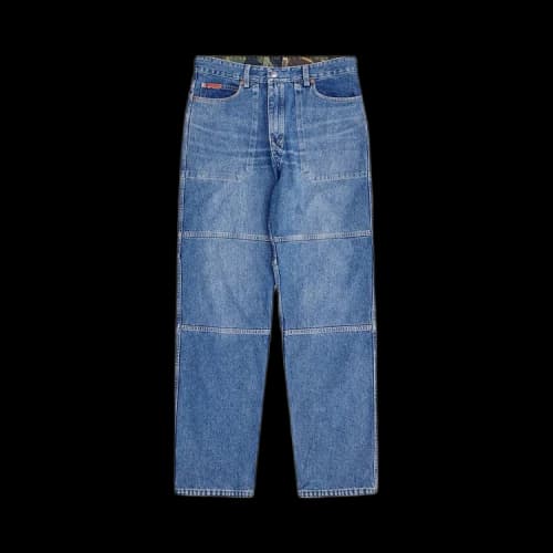 Martine Rose Reversible Camo Jean 'Blue'