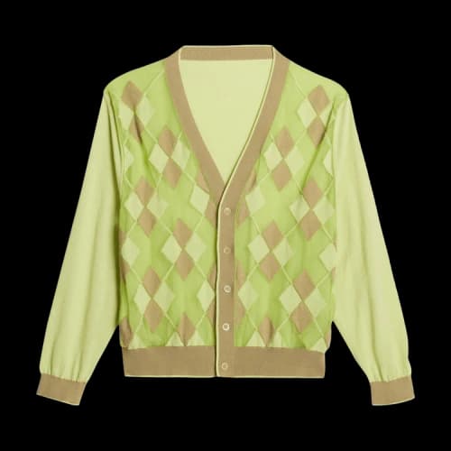 Jacquemus Toledo Cardigan 'Multicolor/Green'