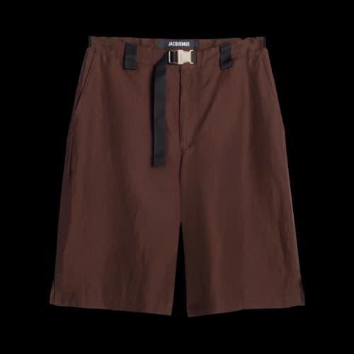 Jacquemus Long Shorts 'Dark Brown'