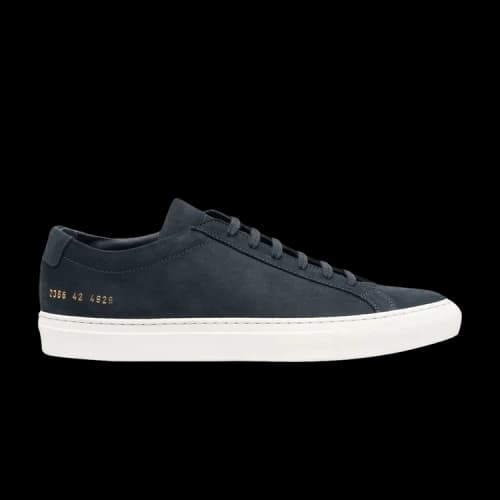Common Projects Achilles Low 'Nubuck Navy'