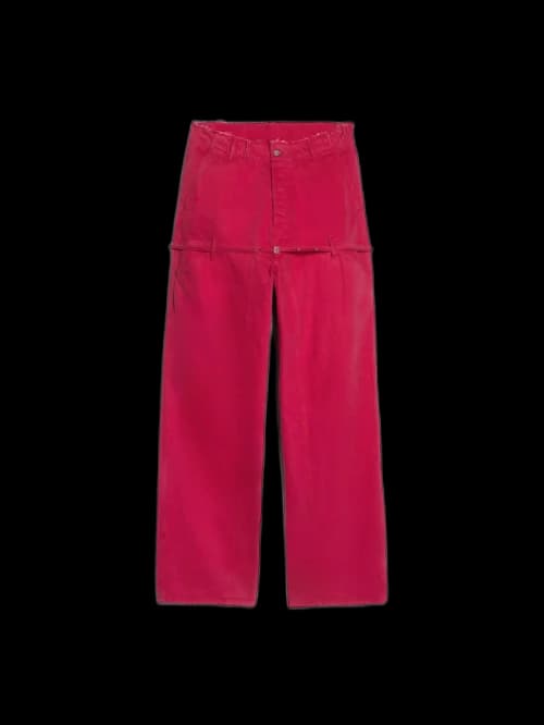 Jacquemus Le De Nîmes Criollo Trousers Red