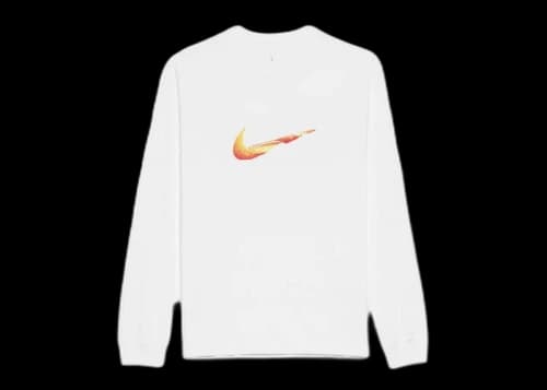 Jacquemus x Nike Le T-Shirt Manches Longues Orange White