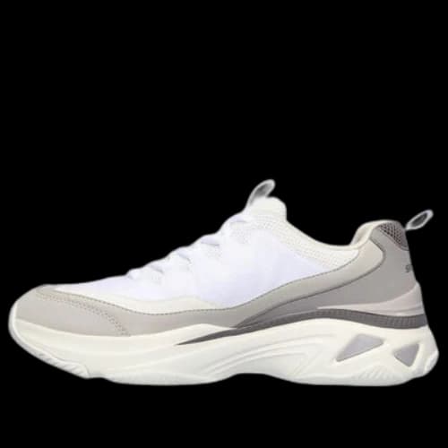Skechers Energy Racer Low-Top Running Shoes Grey/White
