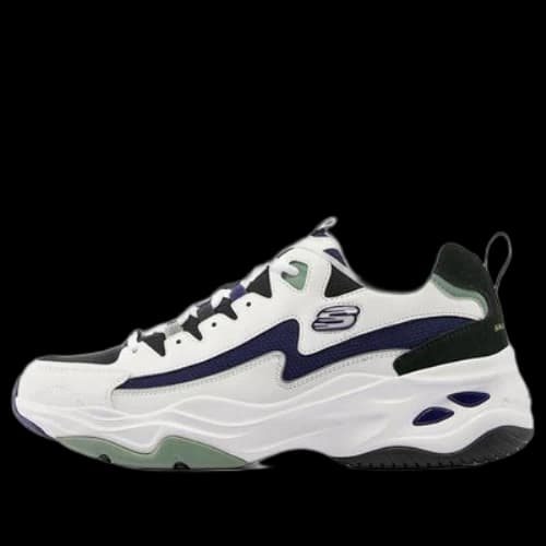 Skechers Knitshorts 'White Blue'