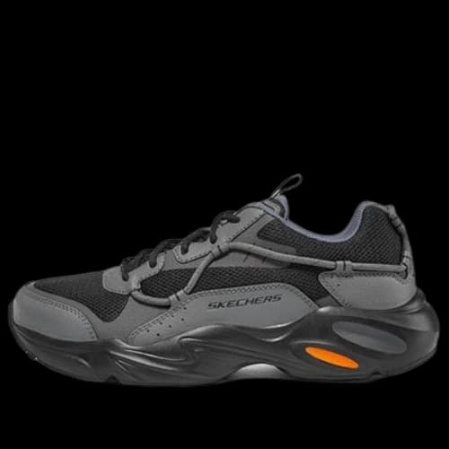 Skechers Dlites 'Black Gray'