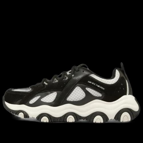 Skechers D'Lites 'Black White'